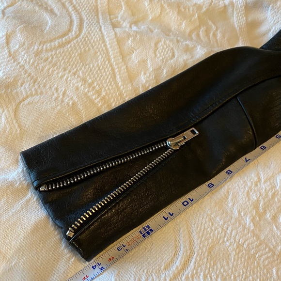 OAK genuine black leather rider jacket - Picture 7 of 8